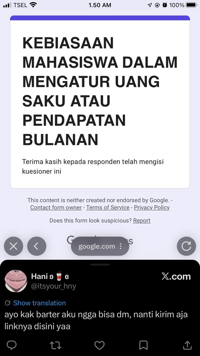 nyari responden tweet media