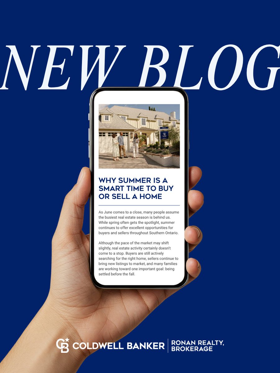 cbronanrealty's tweet photo. Summer isn't too late to make your move. ☀️🏡

Longer days, vibrant communities, and more time to make informed decisions all make this season a great time to buy or sell.

Read more:
https://t.co/Wjnh33ywEo https://t.co/eeV1LMXquk