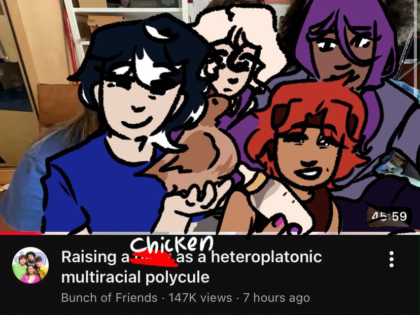 Astromoony_'s tweet photo. rip henny you would’ve loved being raised by the heteroplatonic multiracial polycule defenders

[ #jrwi #jrwifanart #jrwipd ] https://t.co/kpCXQEBjEA
