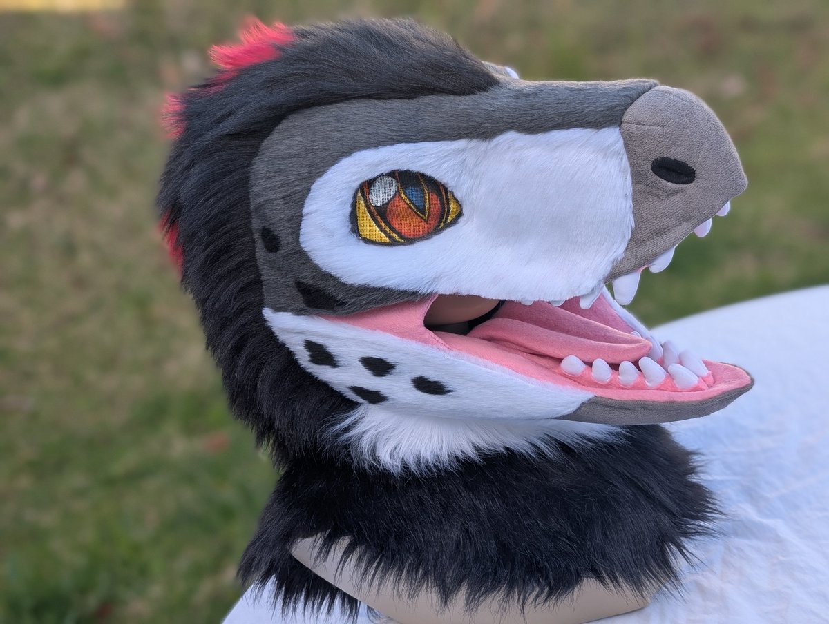 The_Peppercat's tweet photo. New premade dino head ready to go https://t.co/jlca6rd2nm