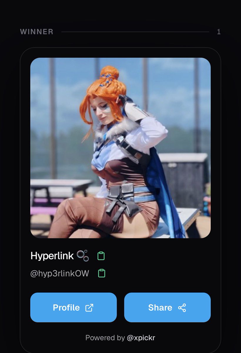 Reckless_Mango's tweet photo. Congrats @hyp3rlinkOW you won! You have 24 hours to claim your prize.

Thank you to everyone who entered my giveaway, might do one next week or so. https://t.co/IhlPor6Tpv