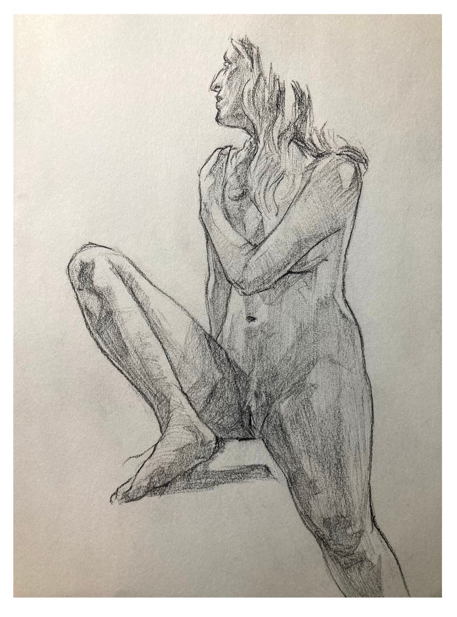 UnDibujante_0's tweet photo. GM
20-Minutes pose and drawing.
Model: Lina
Charcoal on paper
#Drawing #Art #NudeArt #figurativeDrawings #commissonopen #CharcoalDrawing #Charcoal https://t.co/gHBSydqUl2