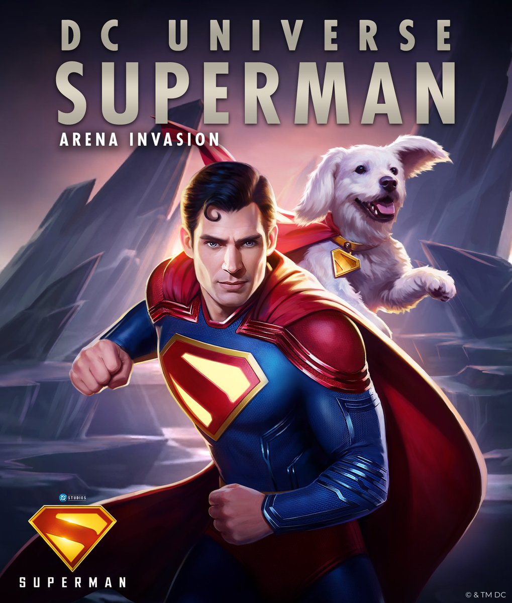 Injustice2Go's tweet photo. DCU Superman's Arena Invasion Event continues! Jump in now for a chance to earn his Legendary Hero Shards. #INJ2mobile 

Superman now streaming on HBO Max. https://t.co/4eN76n8oUA
