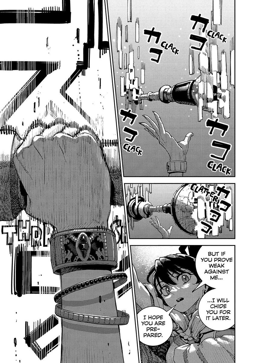 DavyKettei's tweet photo. Bro the wands and staffs in this manga are INSANE https://t.co/WEYF6fYymQ
