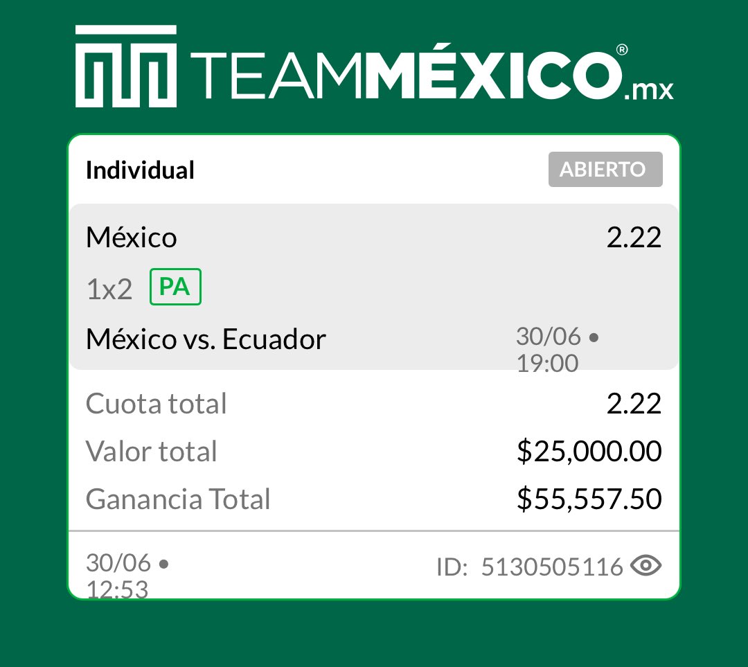 jazziel_cadenaa's tweet photo. Si gana México 🇲🇽 daré 5,000 entre los que comenten den RT &amp; ❤️

Vamooosss México 🇲🇽! 🗣️ https://t.co/B1OKUlQbkn