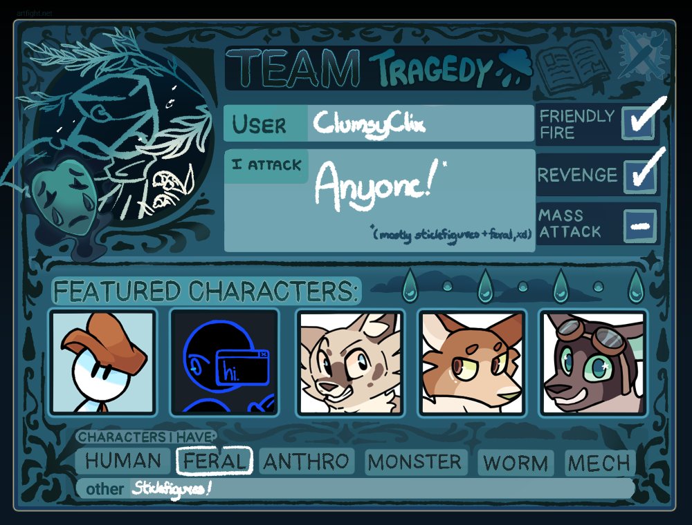 ClumsyClix's tweet photo. it's almost time!! :DD
#artfight #artfight2026 https://t.co/F7yDAIW2Zq