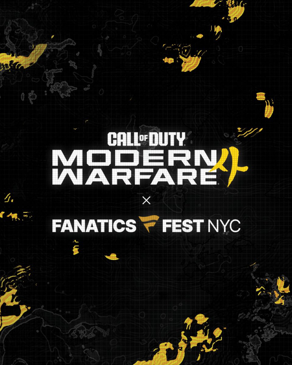 CallofDuty's tweet photo. See you @fanaticsfest in NYC July 16-19 https://t.co/6HBbnD7rnW