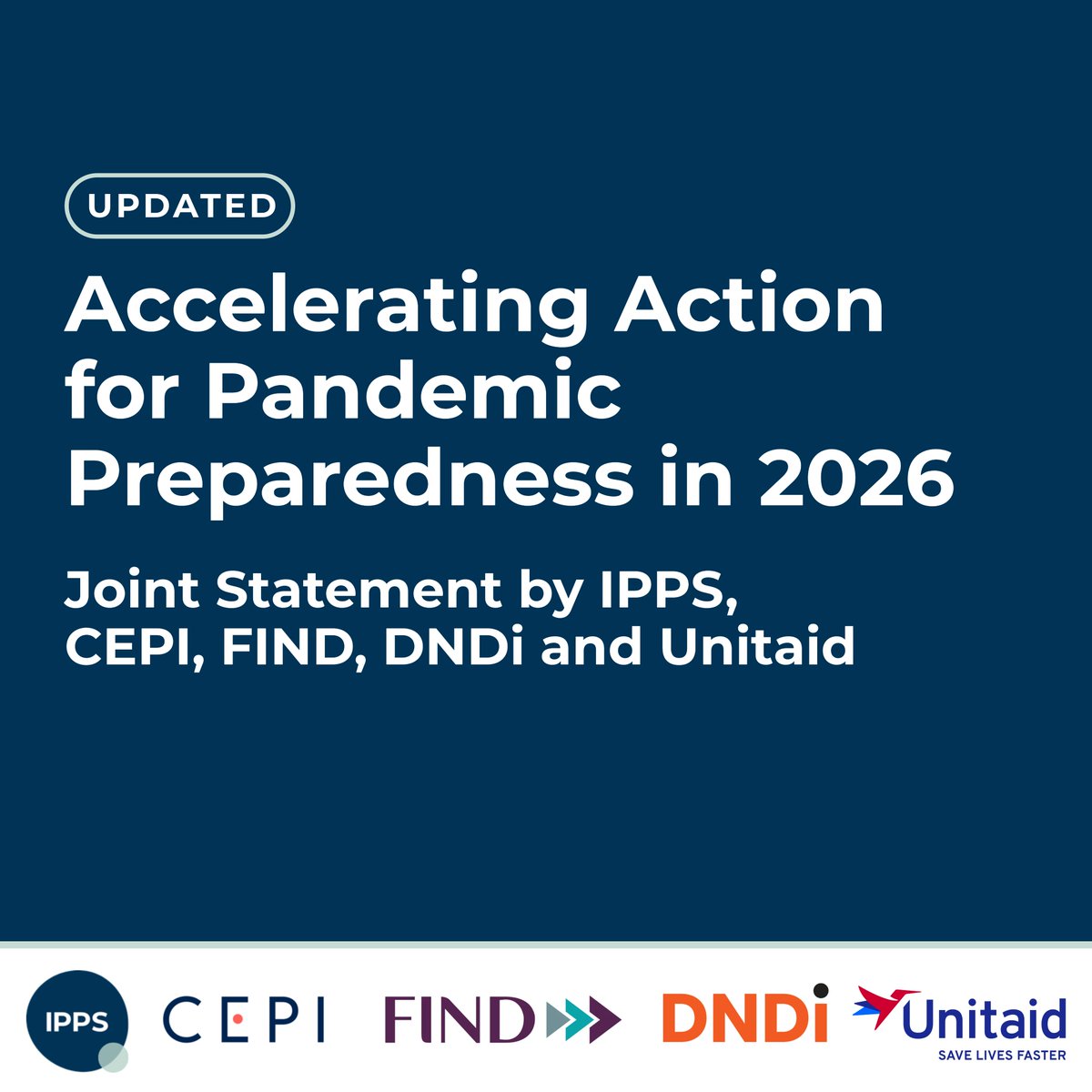 International Pandemic Preparedness Secretariat tweet media