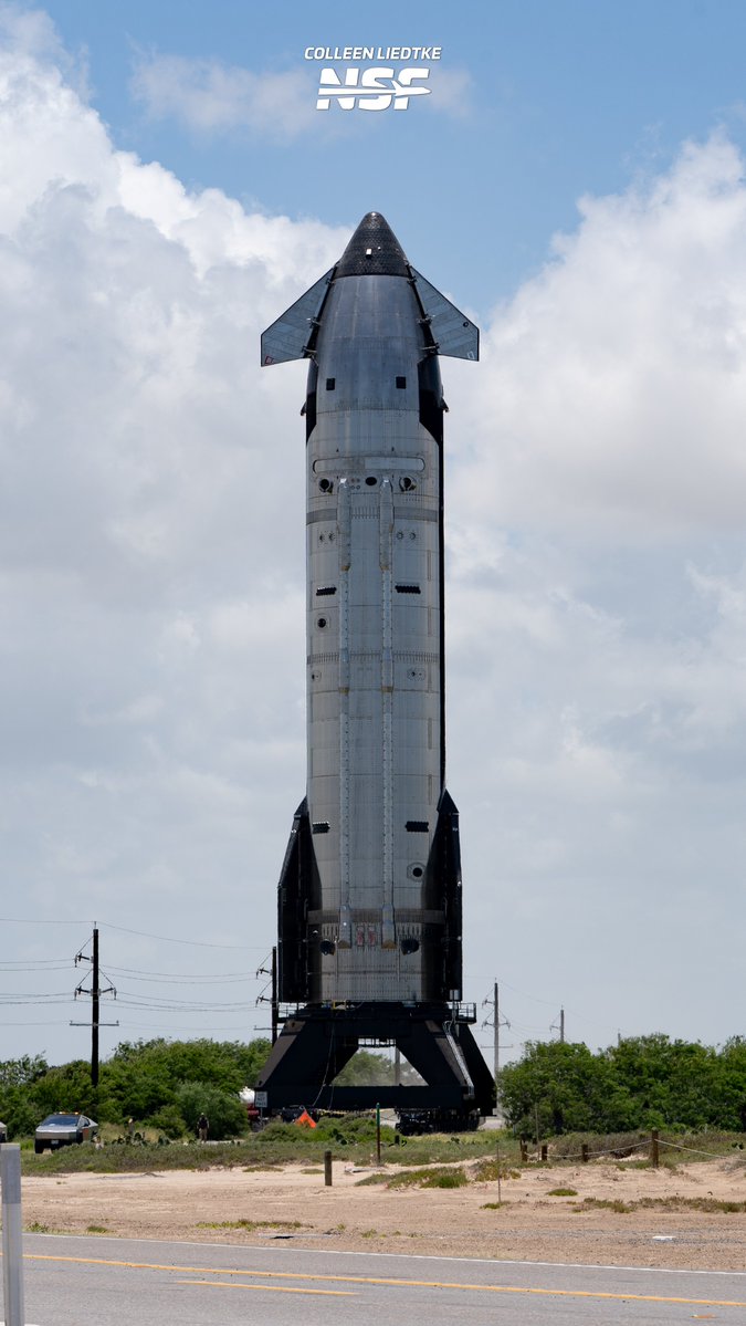 Starship 41 is heading back to production after a quick cryo testing at ...