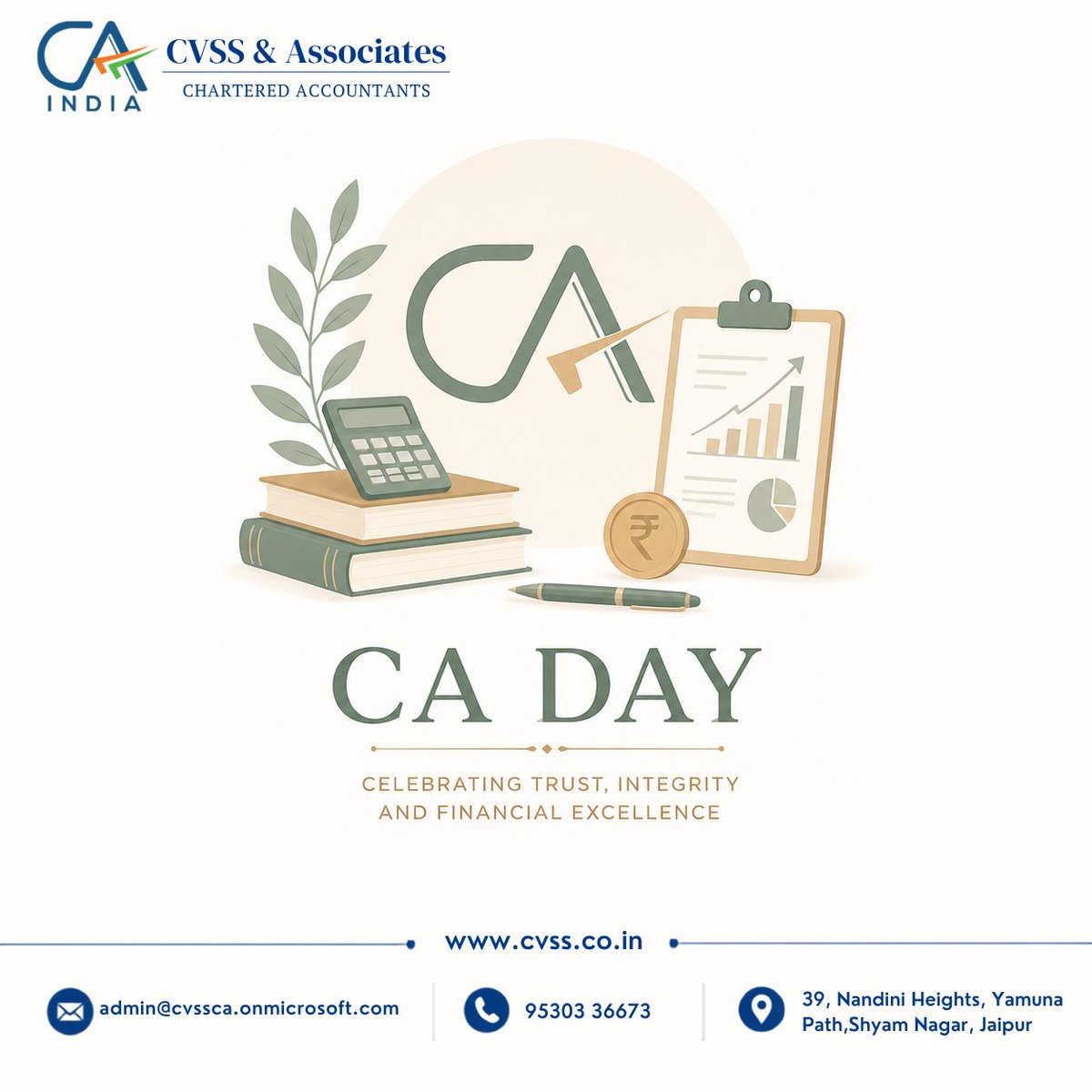 Chitransh_02's tweet photo. Happy CA Day to all fellow members and students!! https://t.co/tedmFTyWF1
