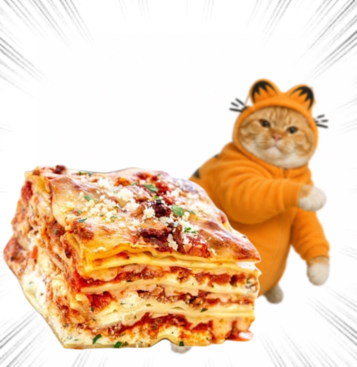 ThrowingObjects's tweet photo. Slice Of Lasagna. https://t.co/f9HwjNmN85