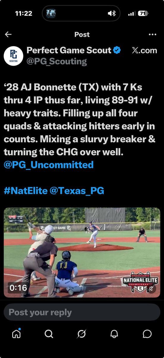 DragonBaseball's tweet photo. AJ on fire! https://t.co/gwLvDyDUYZ
