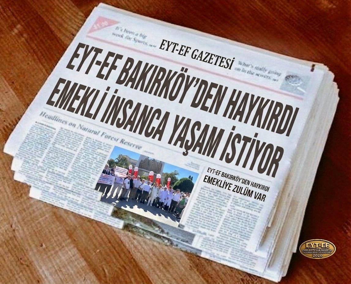 ramazanarslan95's tweet photo. EYT VE EMEKLİLER FEDERASYONU BAKIRKÖY'DEN HAYKIRDI‼️

EMEKLİ İNSANCA YAŞAM İSTİYOR‼️

#EmekliyeZulümVar
#5000KısmiyeZulümVar Şehmus
Mauro Icardi Jelert Osman Gökçek
Nhaga Adalet Bakanı Akın Gürlek
Alexander Nübel Ölü Deniz
Bizler Unutmayın https://t.co/n911yE9KaX