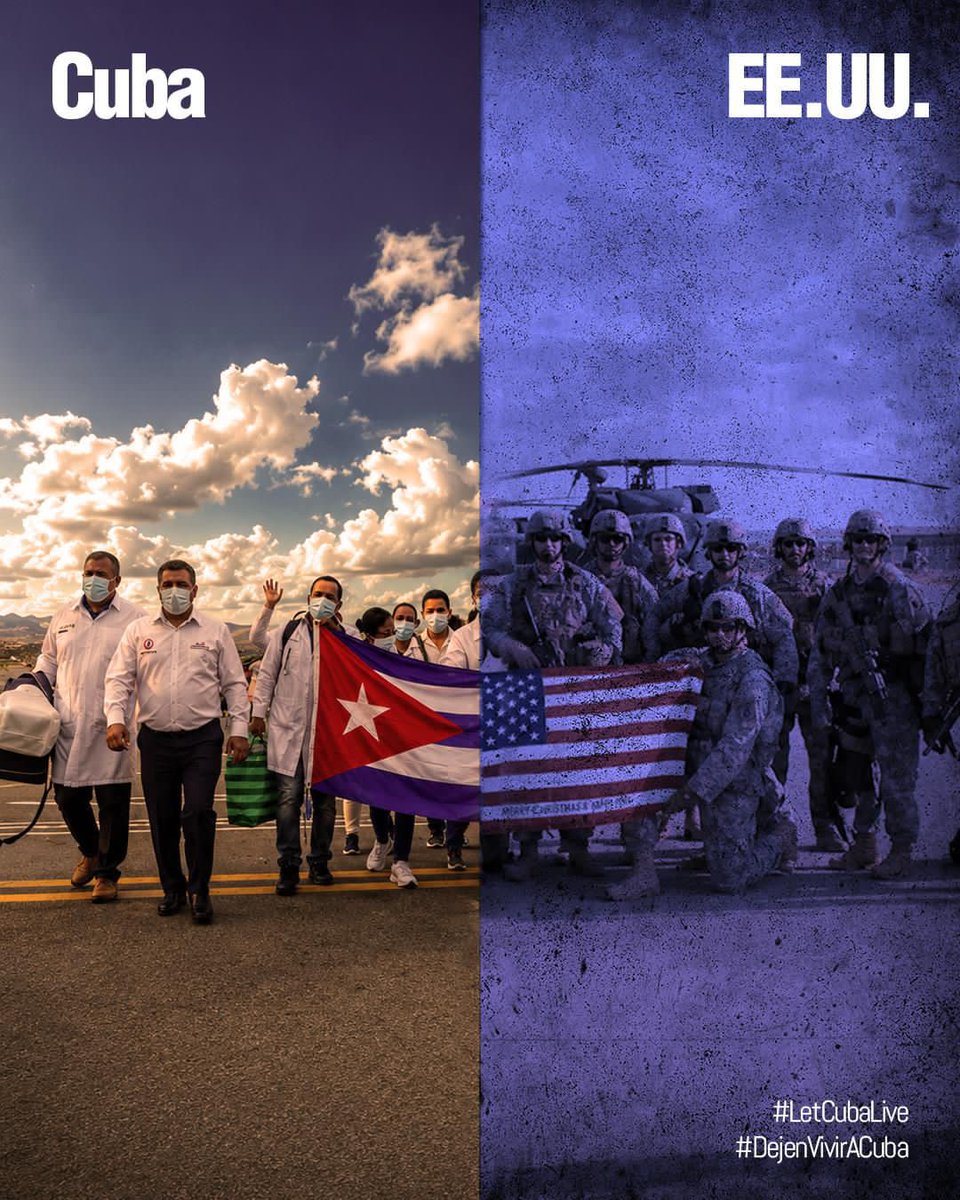 yoandy96965's tweet photo. #Cuba🇨🇺 no es una amenaza, es humanidad, patriotismo, solidaridad he Historia.
#OrgulloDeSerCubano🇨🇺 https://t.co/4U6zb0BwX6