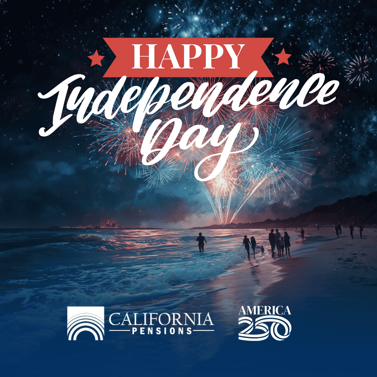 CaliforniaPens1's tweet photo. 🎆 Happy Fourth of July from everyone at California Pensions!

Wishing you a day filled with freedom, fun, and fantastic fireworks. Celebrate safely and enjoy every moment with family and friends! 🎉✨

#FourthOfJuly #IndependenceDay https://t.co/fm2pWEYynM