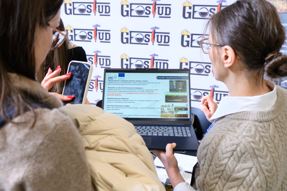 ITexGeo's tweet photo. At BioFest Home &amp; Garden 2026 in Bucharest, project beneficiaries Asociația Natura 5 and Geostud SRL showcased I-TexGeo objectives and engaged with farmers, researchers, industry representatives and other key stakeholders.

🔗 https://t.co/nhFVBeZs0b

#ITEXGEO #HorizonEurope https://t.co/ccM38msiyh