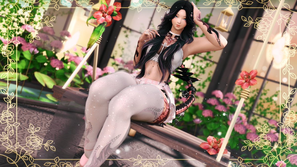 SylviaDawn99's tweet photo. Can't think of a caption but I just think she's pretty <3
#cookiemods #IXRPose #lithmods #eliomods #gposers #gpose #ffxivaura https://t.co/7xa0aDxnDM