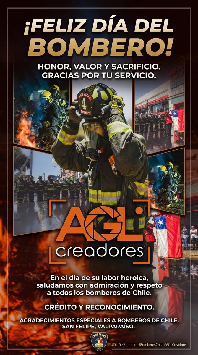 Angelo_Perez_C's tweet photo. Feliz día todos mis amigos bomberos @cbsf1883 https://t.co/hjq5nclVYC