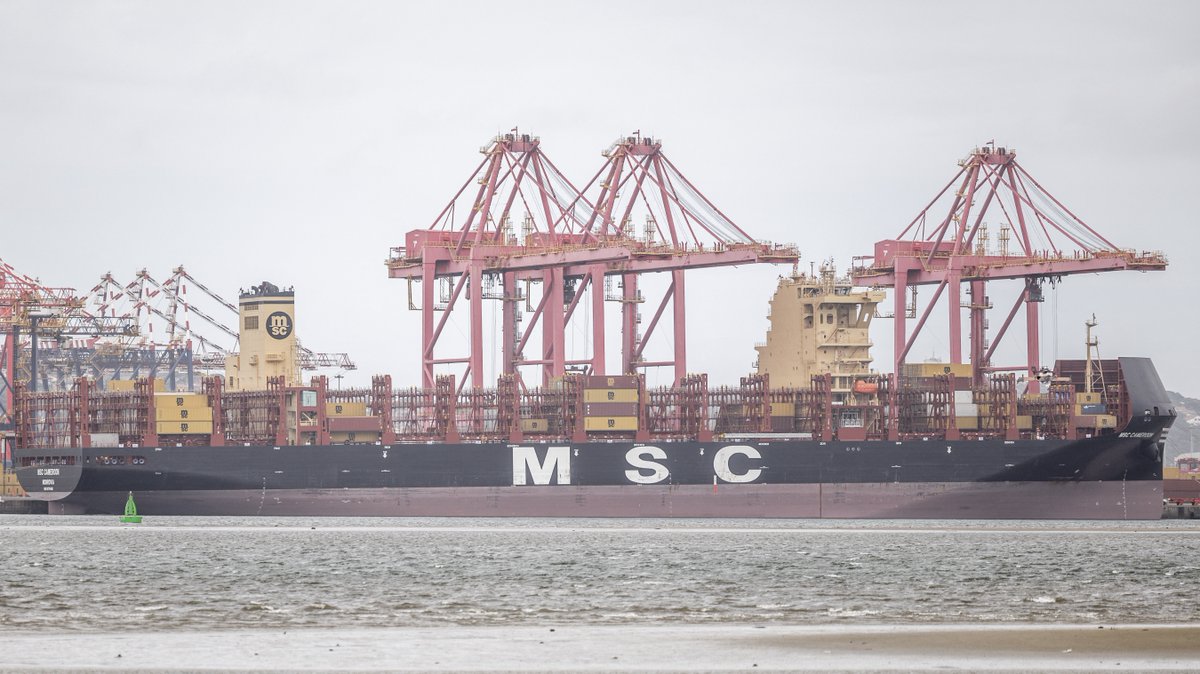 ADFmagazine's tweet photo. Rerouting shipping traffic around South Africa exposes maritime blind spots.
