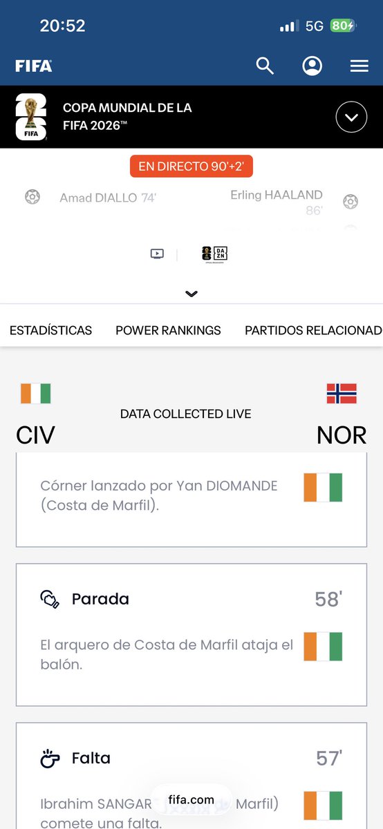 Pardiezz's tweet photo. @Picks_Online FIFA en su “streaming” ha contabilizado las dos paradas… tienes video?? https://t.co/dMHAQUX1JL