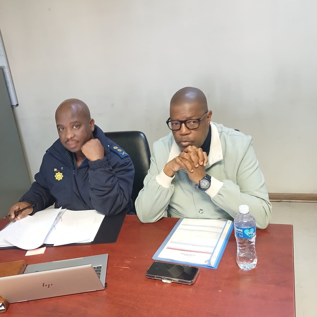 SAPoliceService's tweet photo. #sapsFS [FREE STATE MEC FOR FINANCE, ECONOMIC DEVELOPMENT, AND TOURISM ATTENDS FEZILE DABI DISTRICT JOC MEETING]

The MEC for Finance, Economic Development and Tourism, Mr Ketso Makume, attended the District Joint Operational Centre (JOC) meeting in Fezile Dabi on Tuesday, 30 June 2026. The meeting was also attended by a Member of Parliament, Ms Matsholo Mmolotsane (MP).

The meeting, chaired by the#SAPS Fezile Dabi District Commissioner, Major General Makubo, focused on assessing the prevailing security situation, coordinating operational responses among relevant stakeholders, maintaining public order, and ensuring the safety and security of all residents during the National Shutdown.

Addressing the meeting, Ms. Mmolotsane reaffirmed the government's commitment to supporting law enforcement agencies and encouraging peaceful and lawful engagement by all communities.

The MEC's attendance demonstrated the provincial government's commitment to supporting law enforcement agencies while strengthening collaboration in addressing community concerns. Mr Makume emphasised that the government remains available to receive memorandums, engage with communities on their concerns, and, where appropriate, facilitate dialogue to assist in resolving matters peacefully.

He further stressed that the provincial government was not present to interfere with the operational responsibilities of the South African Police Service (SAPS), but rather to stand alongside and support the SAPS in maintaining law and order and ensuring the safety and security of all communities.

The SAPS, together with its government and security partners, remains committed to safeguarding all communities and ensuring that any demonstrations take place in a peaceful, lawful, and orderly manner.

#CrimePrevention #PublicSafety 
#SaferCommunities 
#PartnershipPolicing #PoliceVisibility 
#CommunityPolicing #SafetyAndSecurity ST
