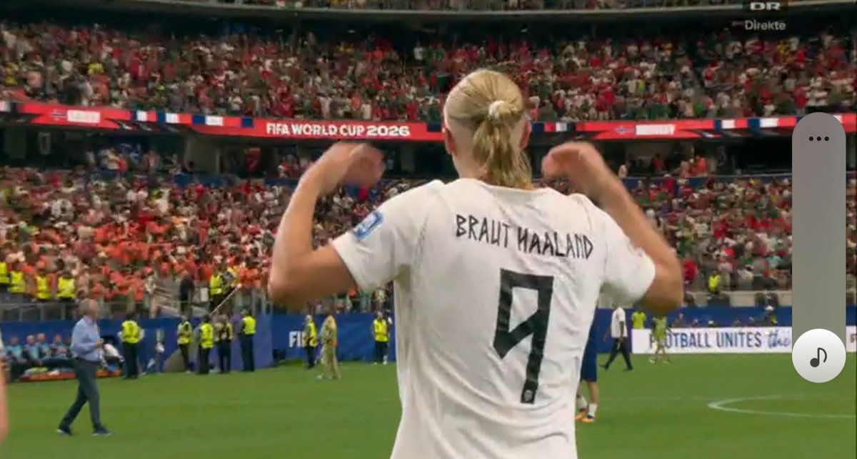 BlackMazy's tweet photo. Congratulations to #Norway for Great Win What a fantastic player hr is . https://t.co/hDP0QmG0Bz
