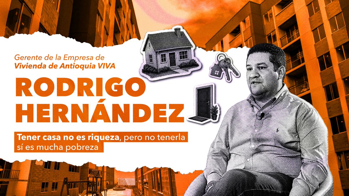 IDEA_Antioquia's tweet photo. ¡Tener casa propia es un sueño! Y el reto en Antioquia se seguir superando el déficit de vivienda.

En este episodio de #ElVagónPodcast conversamos con Rodrigo Hernández sobre vivienda digna y proyectos que transforman vidas. 

Haz clic y escucha el episodio

Youtube 👉 https://t.co/F2FNmhI1qP 

Spotify 👉 https://t.co/Zue9XbT1ua