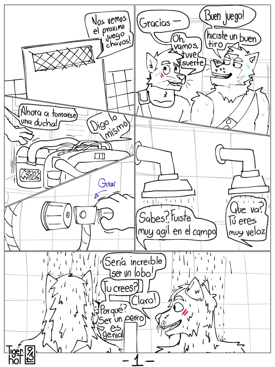 baroncito78's tweet photo. Hello! I've been keeping this comic to myself hoping to commission more to my friend @The_Tigerhot931 , hope u guys like it! 

I'll be posting next pages as soon as I traslate them

Bros Swap - 1
#furry #bodyswap #mtm #bodyswitch https://t.co/PdvFFhJmh7