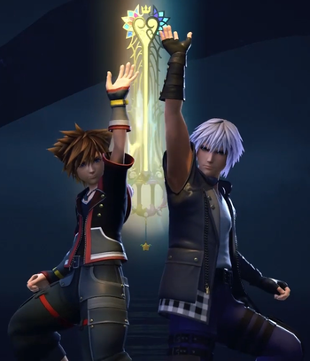 kijuler's tweet photo. im not calling it "Broblade" or "Brothersblade" or "Friendshipblade" or whatever the fuck you straggots come up with its the gayblade the song they create when their hearts connect to create this bullshit is named "Dearly beloved" https://t.co/BvE84ckvoz