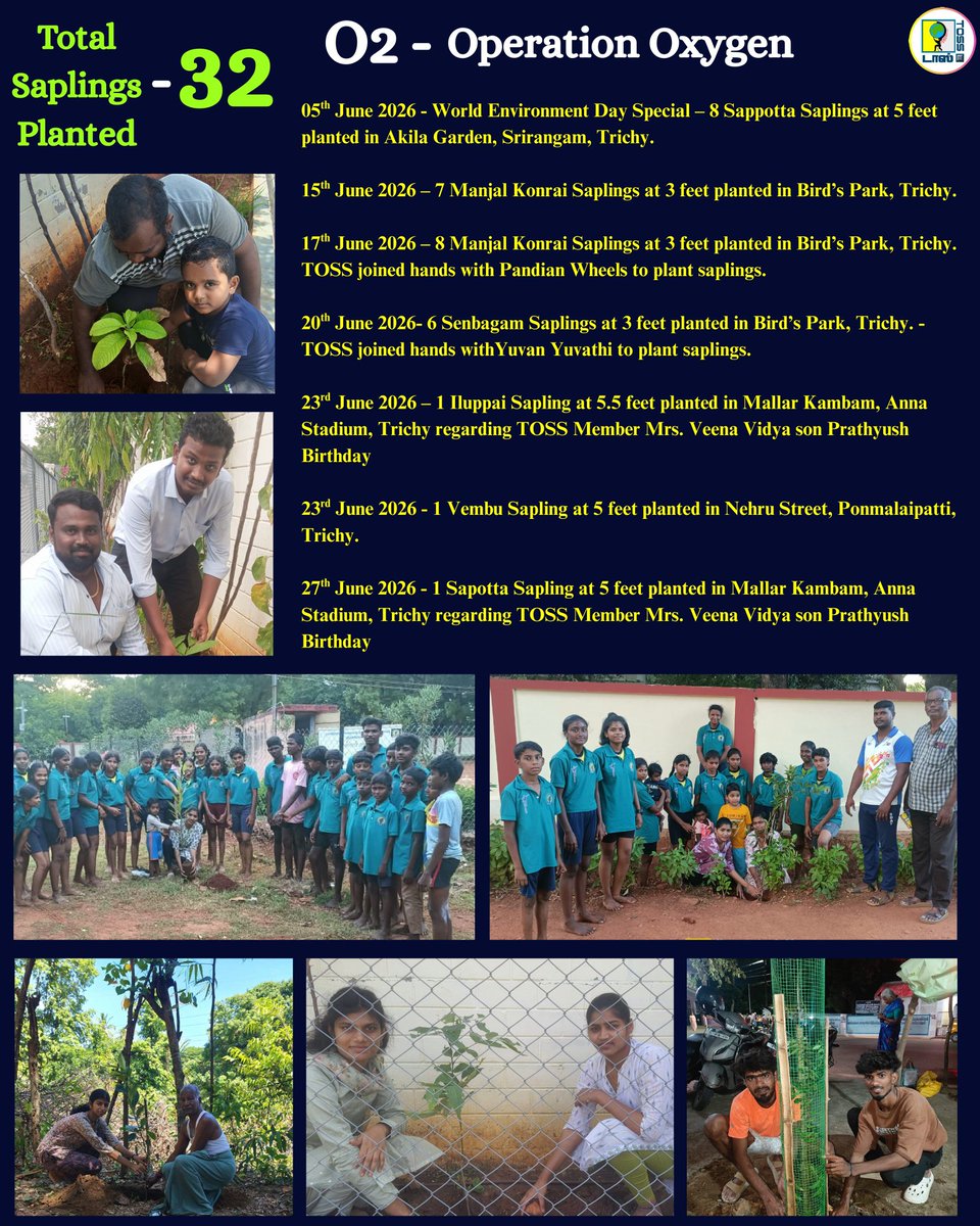 TOSSWBWC's tweet photo. 💫டாஸ் அறக்கட்டளை - ஜூன் 2026 மாத அறிக்கை.
🌟 TOSS Charitable Trust June 2026 Monthly Report
#WeBelieve #WeChange 💙❤️👍
#நாம்நம்புவோம்நாம்மாற்றியமைப்போம் #டாஸ்அறக்கட்டளை #tosscharitabletrust #toss #டாஸ் #WBWC https://t.co/VSXKU7hLeo