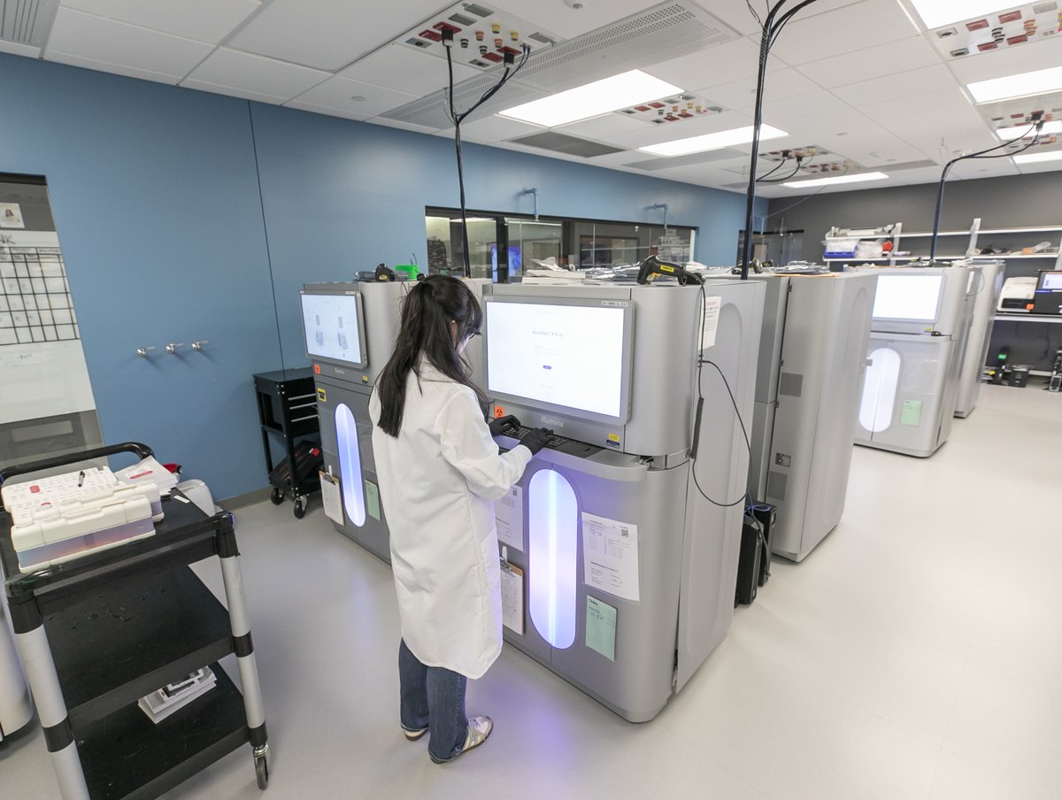 broadinstitute's tweet photo. The @NIH @AllofUsResearch Program is now the largest integrated genomics and health database in the world, including 535,000 whole genome sequences–with roughly 60% sequenced at Broad. This data will power next-generation discoveries in precision medicine.
https://t.co/WlQasoTN6q https://t.co/jukIYUqzVY