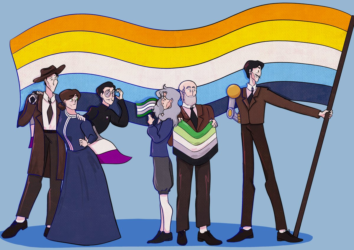 Pechenlaf's tweet photo. Happy Pride!
#supersciencefriends https://t.co/d4BY43Nqzi