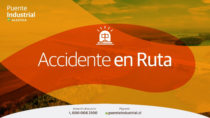 Pte_Industrial's tweet photo. 🚨Precaución🚨
Por accidente en la vía en ingreso a Puente Industrial desde Ruta 160, transite con precaución por el sector. Personal de emergencia en camino.
@TTIBiobio 
@MOPBiobio https://t.co/P2LTk35SNJ