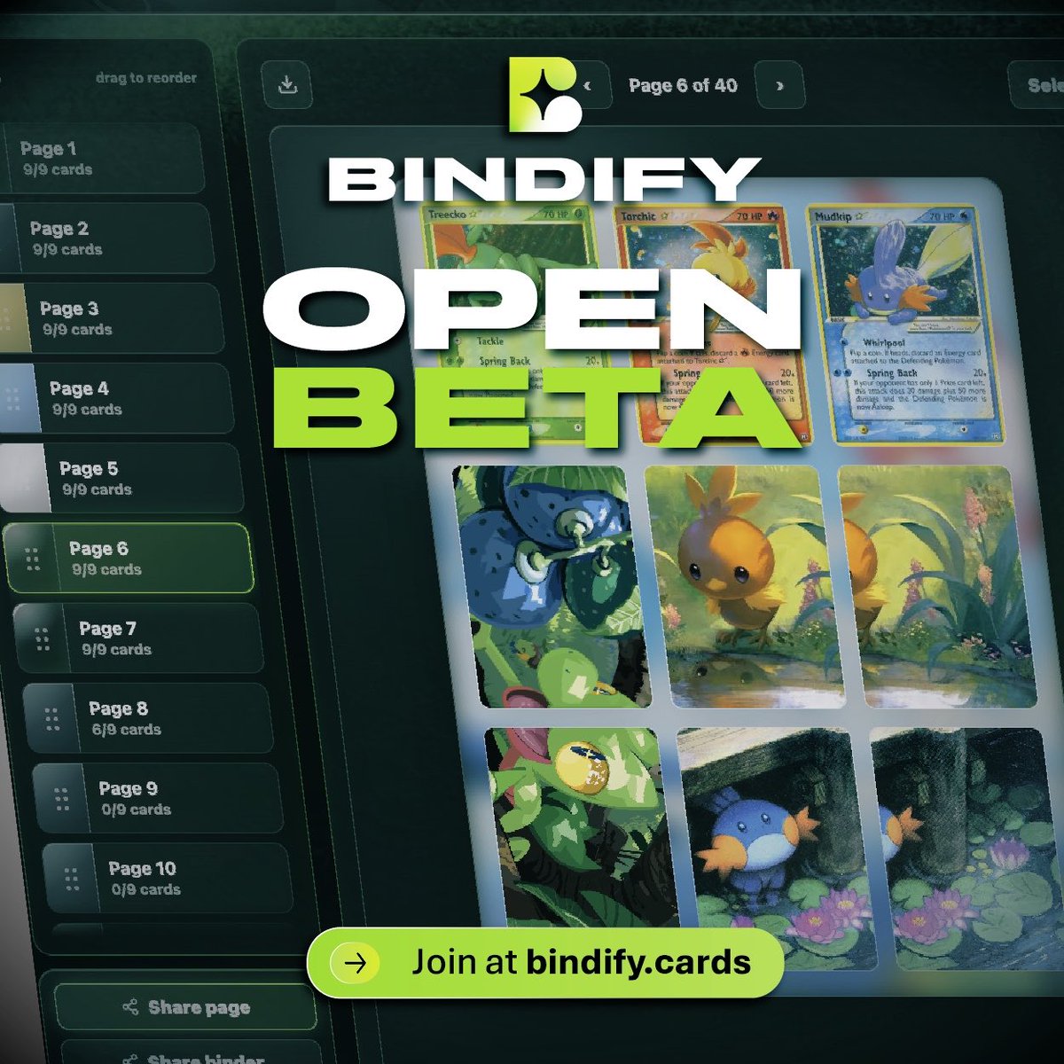 bindifyapp's tweet photo. Reminder that Bindify is live for public beta testing! Show me yalls designs in this thread! https://t.co/UY3S0dBVDn
