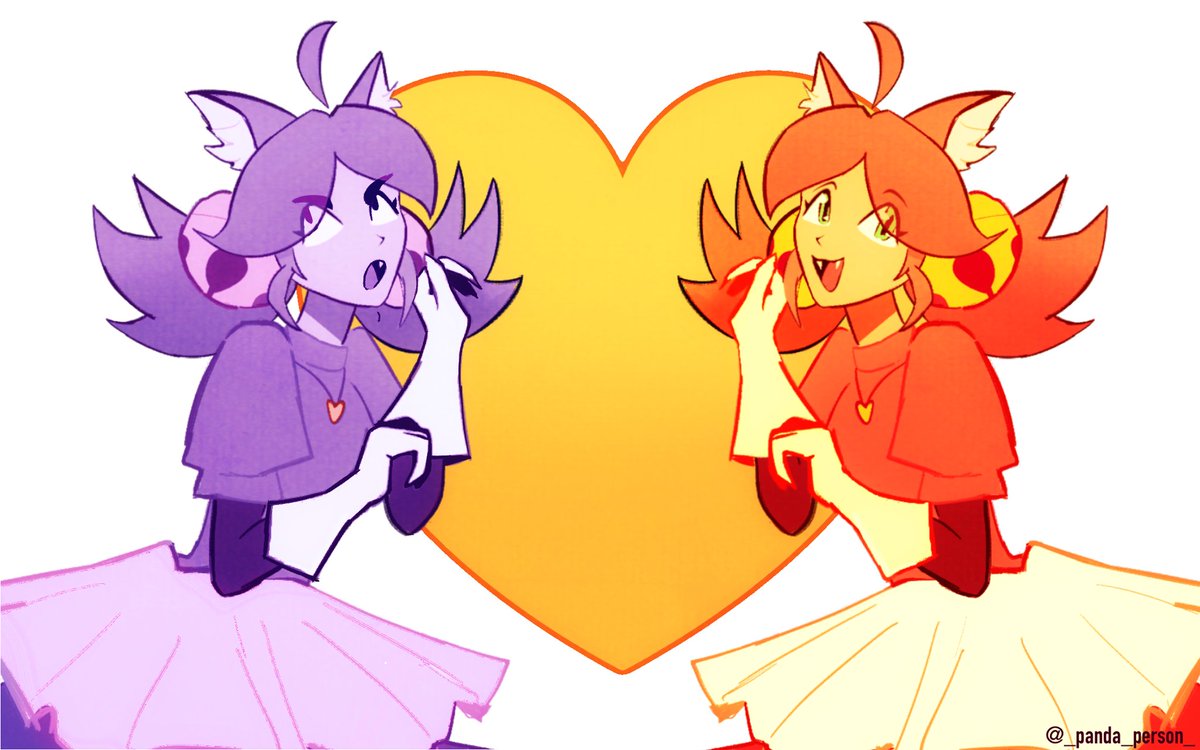_panda_person's tweet photo. SHE’S A MEW MEW GIRL!!!
#deltarune https://t.co/eJQiKwKaYu
