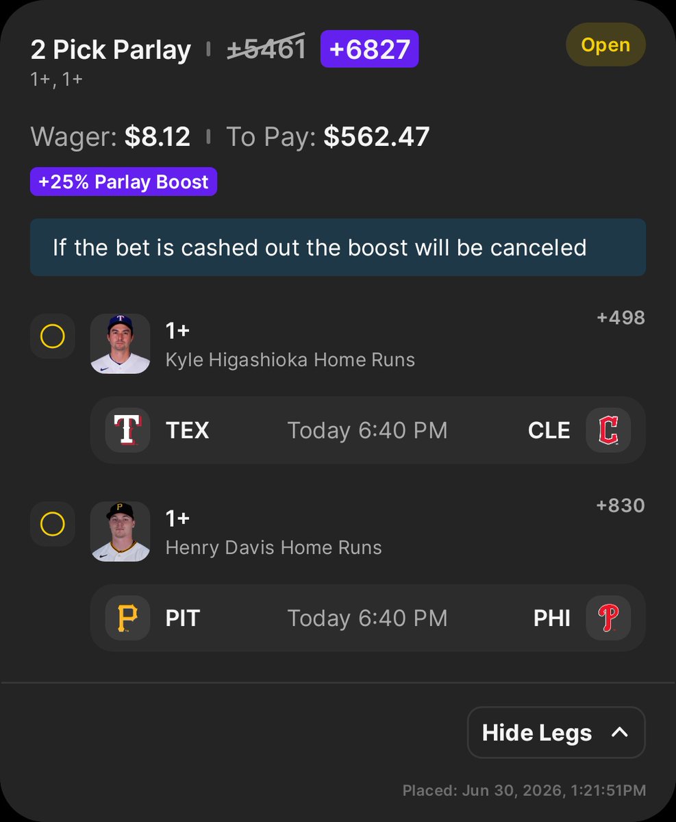 Dwayne999525118's tweet photo. @KasperMLB All thats was left in my account after a bad day Sunday...two sleeper picks today!!! Fingers crossed...I think I heard these names 🤔 lol https://t.co/IxjeYAYtDH