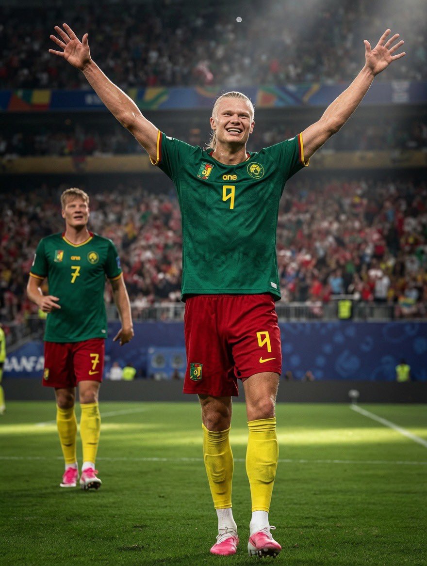 Peupah_Zouzoua's tweet photo. PUISSANCE🚨 Les vikings Eton de Norvège 🇳🇴 🇨🇲 terassent les animaux de la forêt ce soir et se qualifient pour les 8eme de CDM🤩🤩👏🏽👏🏽❤️❤️

Merci à Erling Atangana Tchato pour la fureur et la fougue écrasante !!!🥳🥳😭😭 
Qu’ils rentreeuuuuuhhh n’est ce pas !!? https://t.co/SGQIY6sVGc