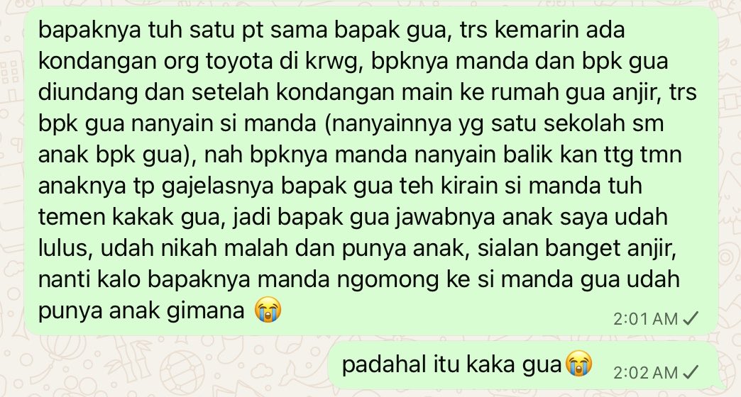 yrbearr's tweet photo. clueless bener jir bpk gua nih, kalo tetiba nyebar gosip yg tidak2 soal gua berarti sumber masalahnya bpk sendiri, helppp😭😭😭😭 https://t.co/nnc2KEAxhh
