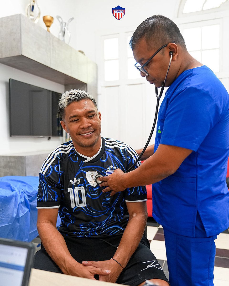 JuniorClubSA's tweet photo. EXÁMENES MÉDICOS ✅
¡El bicampeón de Colombia se sigue preparando! https://t.co/II4RrrkOdZ