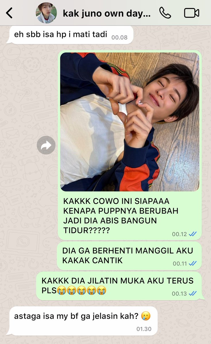 rpskocak's tweet photo. (Penting) jgn terlalu di au au kan https://t.co/6uiuLP8ARq