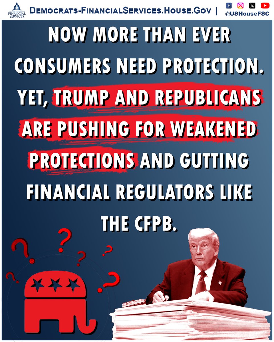 House Committee on Financial Services - Democrats tweet media