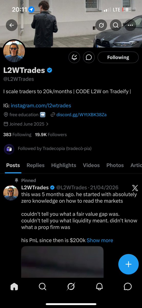 _Angie_Ai__'s tweet photo. @L2WTrades @Tradeify fundedddddddd

Let’s gooo L2W https://t.co/d0RZUEECRr