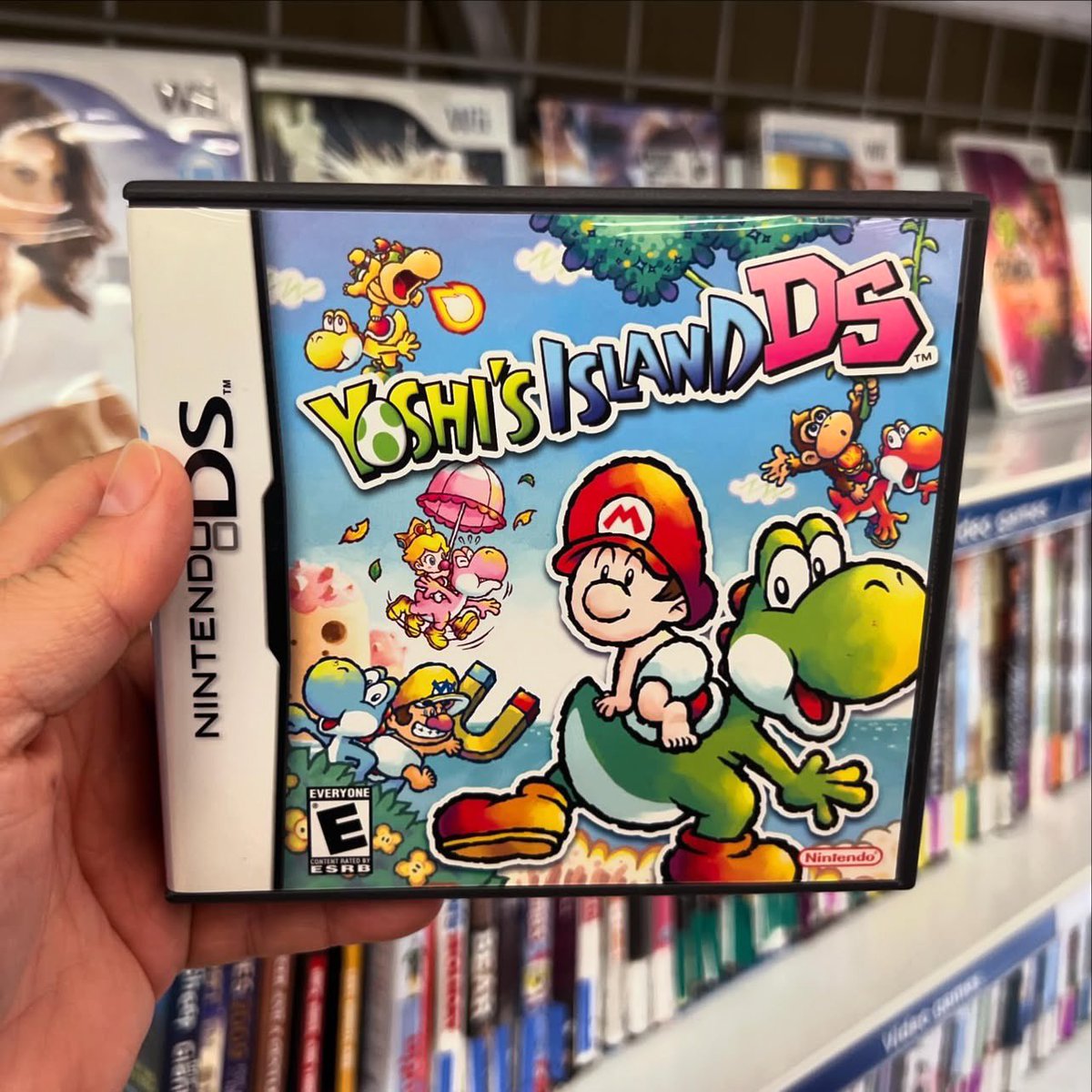 GamerAhmer's tweet photo. Sometimes the thrift store disappoints! #videogames #nintendo #yoshisislandds #dsgames #handheldgaming https://t.co/4NPgcgnVz9