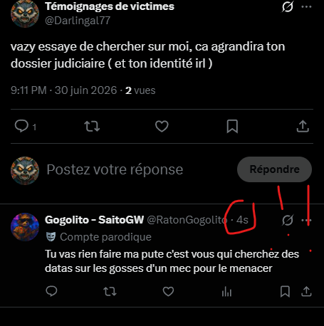 Darlingal77's tweet photo. @RatonGogolito vraiment t'a une nécrose mon gars ta vie c twitter https://t.co/hFX2DYeKgU