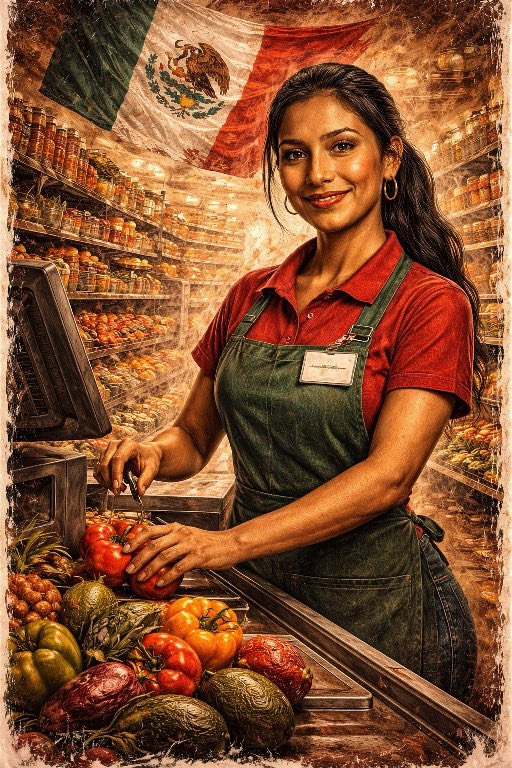 Vanguardia_Mex_'s tweet photo. ¿Quién se queda con la plusvalía que generas, obrera mexicana?
¿La empresa, el patrón o el banco que no conoce tu nombre?
¿Esa sonrisa es orgullo o es la máscara que te exige el sistema para seguir explotándote?
¿La bandera al fondo te representa o solo te recuerda que tú sostienes el país mientras otros deciden sobre él?
¿Cuántas horas de tu vida se pagan como salario y cuántas se roban como ganancia?
¿Serás siempre parte de la clase obrera que produce la riqueza o te atreverás a exigir tu parte del poder?
La patria no está en los discursos de los políticos, está en tus manos, en tu cansancio, en tu lucha.
¿Cuándo la clase trabajadora mexicana tomará lo que le pertenece?