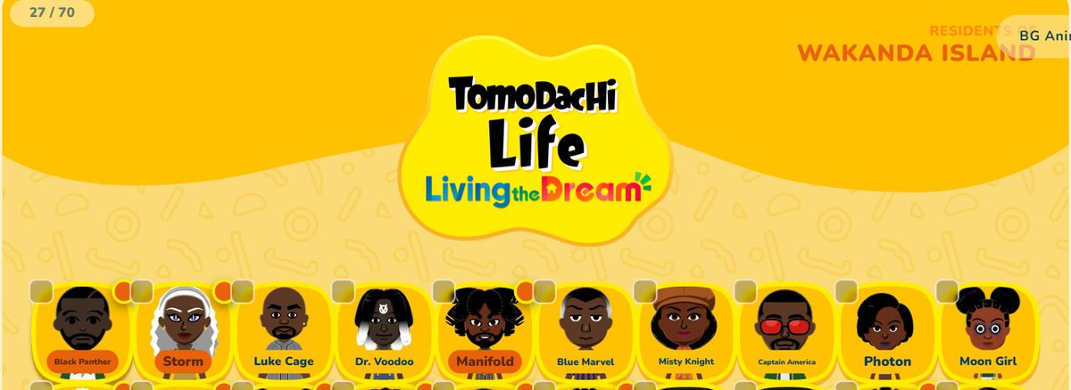 tchororeceipts's tweet photo. Not sure if they're all mutants or just superheroes, but here are 10 of my Black Marvel Miis for Tomodachi Life (I have more)
#stormiipanther #wakandanroyalfamily https://t.co/K5Gaa5NYcL