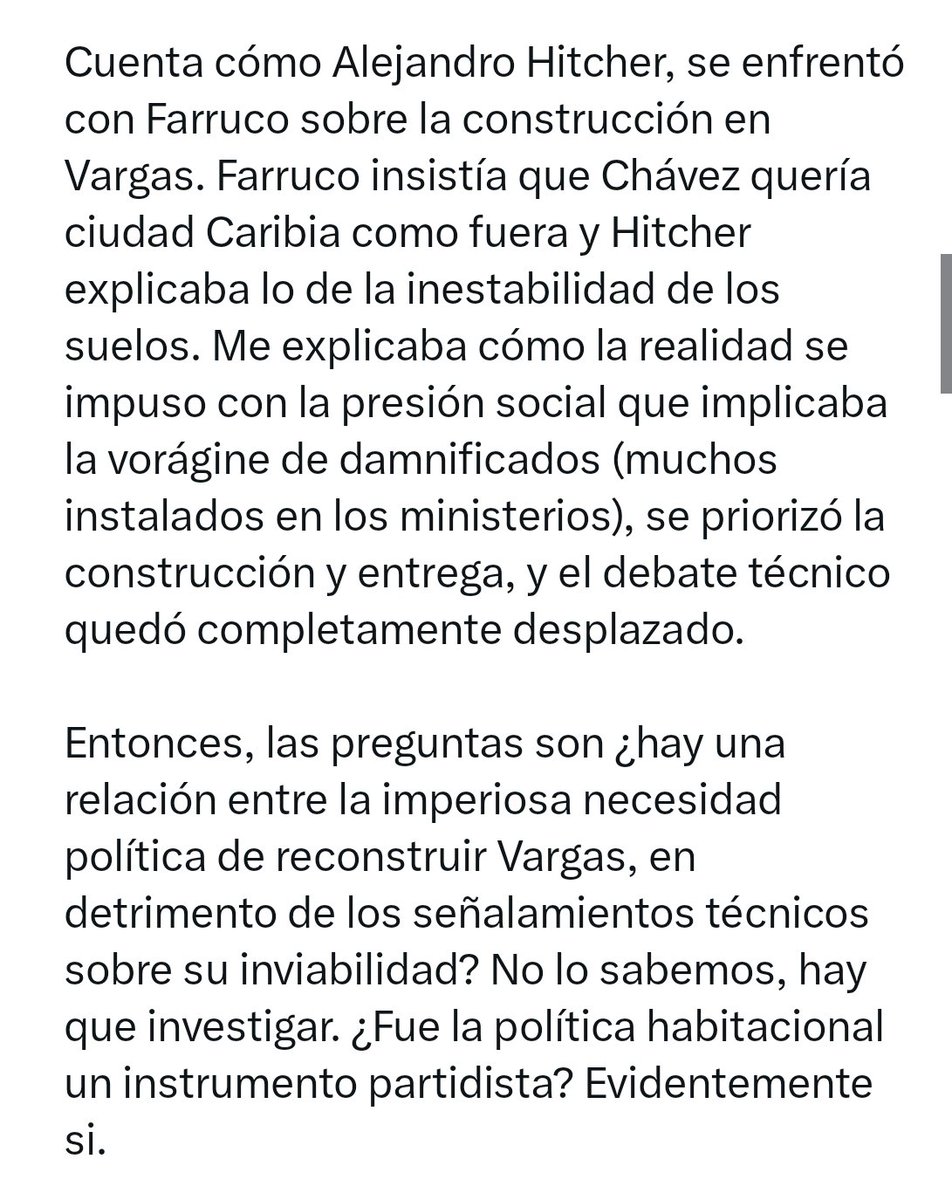 yatnah's tweet photo. @jaarreaza @m_betancourtm Obviamente estás buscando notoriedad palangrista, si fuese equilibrada tu publicación, debería pedir la información de la construcción que colapsó de la empresa privada también no solamente la misión vivienda. Pones la discusión sobre la inviabilidad y no fue afectada. https://t.co/1IpSc1aCRI