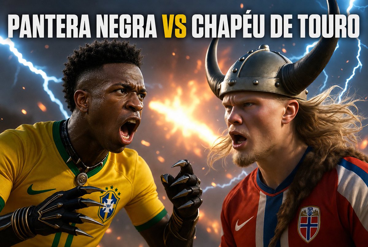 SanF_2025's tweet photo. Brasil 🇧🇷 vs Noruega 🇳🇴
Brazil 🇧🇷 vs Norway 🇳🇴

vendo o jogo, dá para o Brasil ganhar da Noruega sim!
quem tem medo de homens que usam chifres🤘

VAMOS BRASIL! https://t.co/Nh227H4AyM