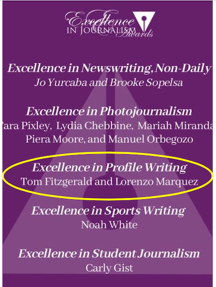DorianAwards's tweet photo. Congrats to GALECA: The Society of LGBTQ Entertainment Critics members Tom Fitzgerald and Lorenzo Marquez (Tom + Lorenzo) on their big win in the NLGJA's annual Excellence in Journalism Awards! Enjoy their smart entertainment &amp; style coverage @tomandlorenzo. https://t.co/r9G7ehfLep