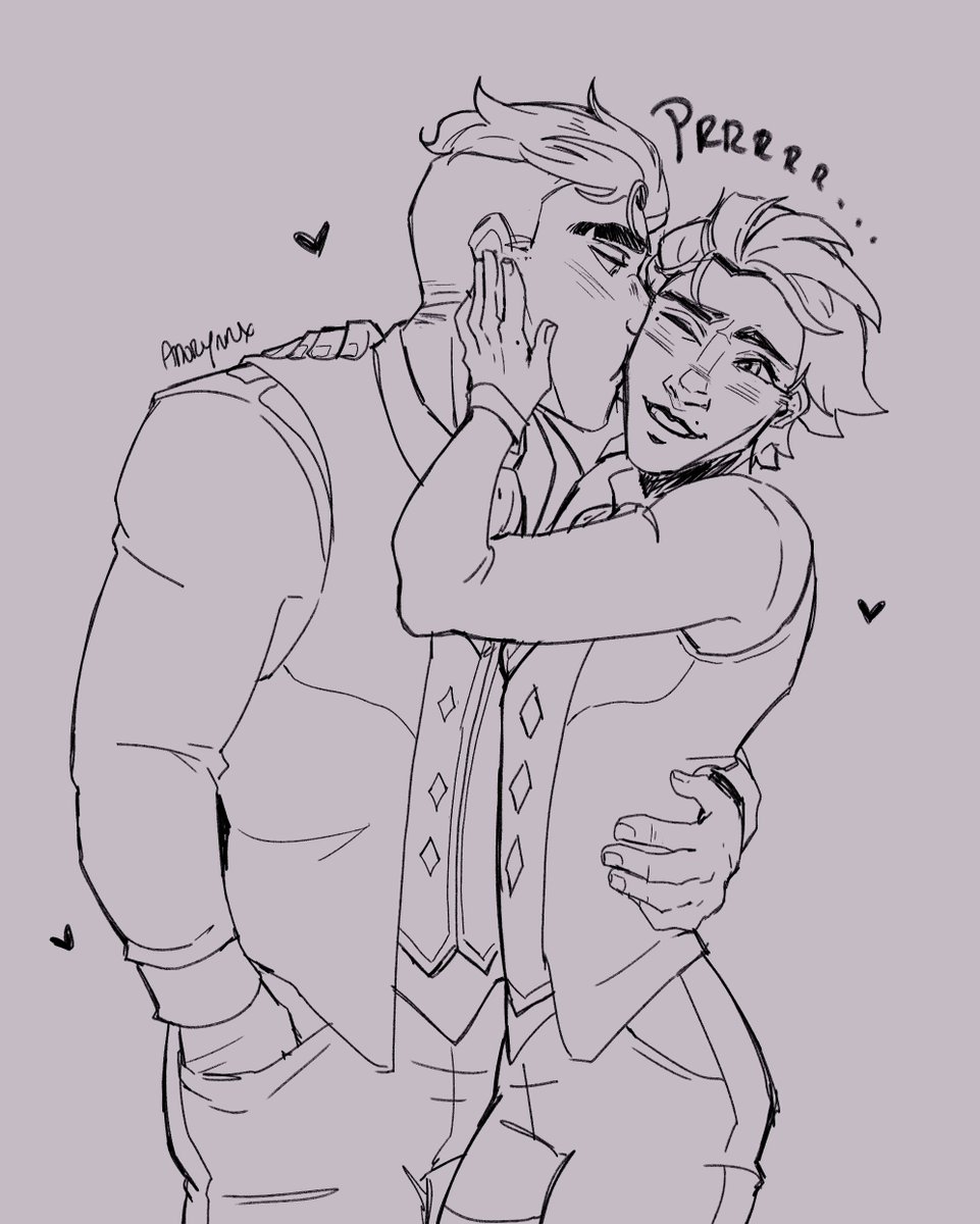 Adorynnx's tweet photo. Kisses 💖

#jayvik #arcane https://t.co/S60XZ0hvpD